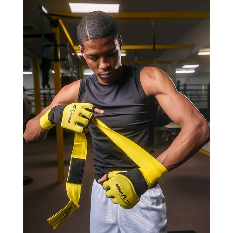 TITLE Boxing Viper Coil Quick Wraps Yellow/Black VCQW - Best Buy