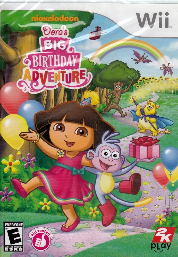 Dora the Explorer: Dora's Big Birthday Adventure for Nintendo Wii - Nintendo Wii