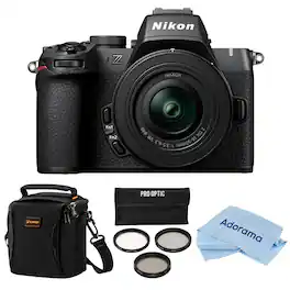 Bundle - Nikon - Z50II Mirrorless Camera w/16-50mm f/3.5-6.3 VR Lens, w/Bag & Filters