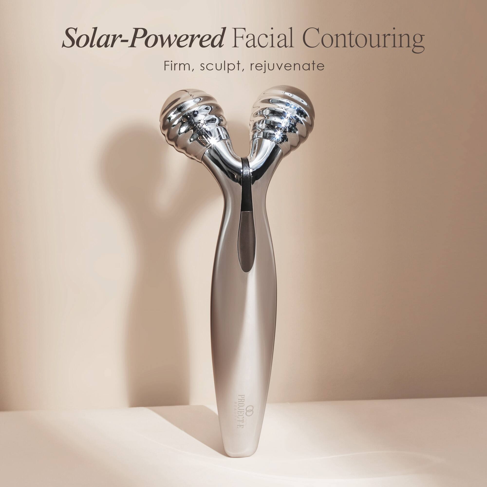 Solar-Powered Facial Contouring  
Firm, sculpt, rejuvenate