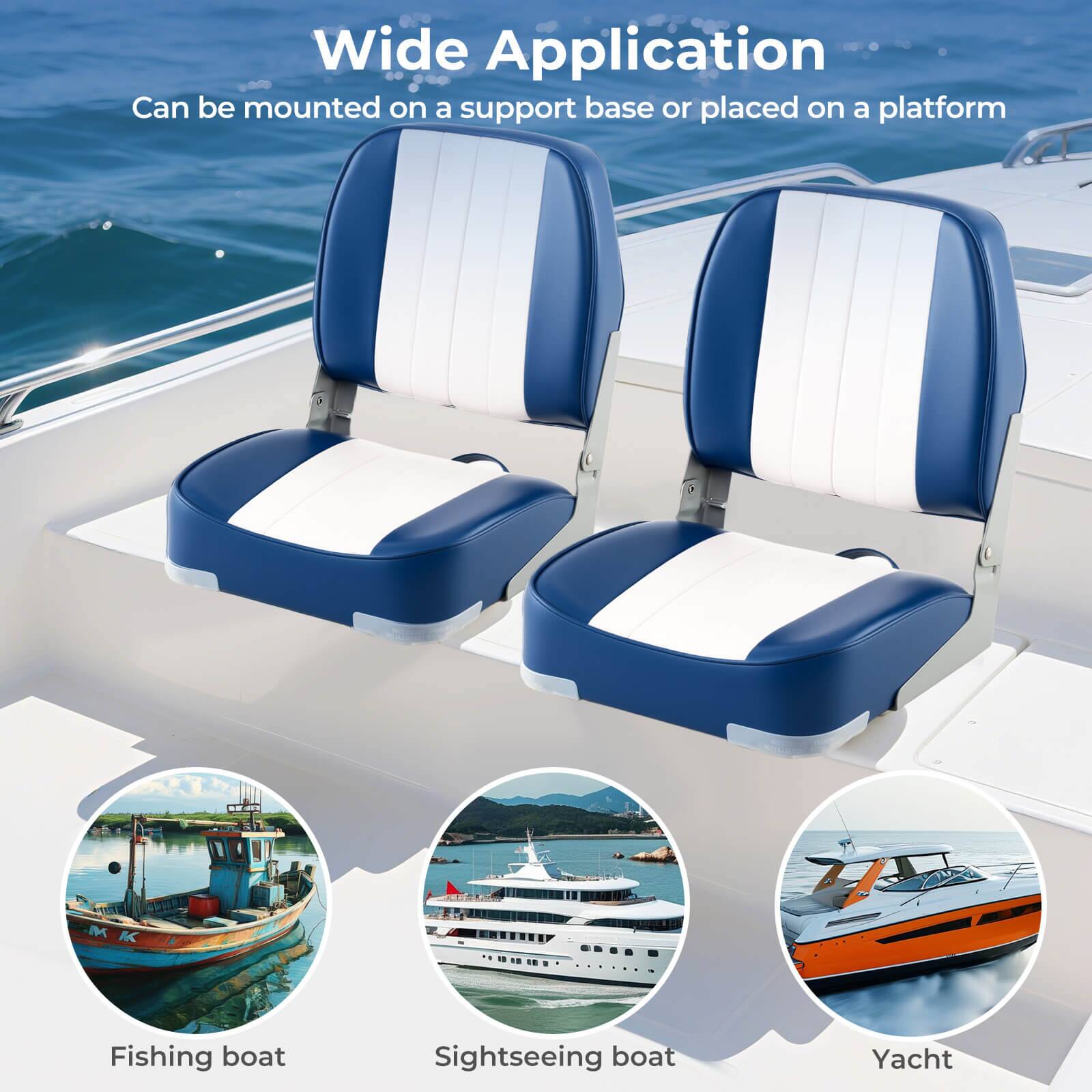 Wide Application  
Can be mounted on a support base or placed on a platform  

Fishing boat  
Sightseeing boat  
Yacht