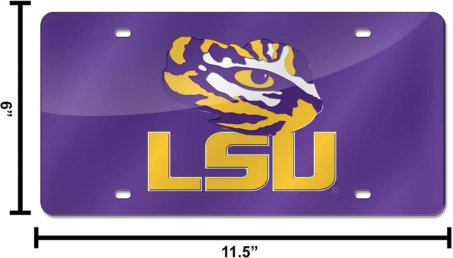 6" x 11.5" LSU