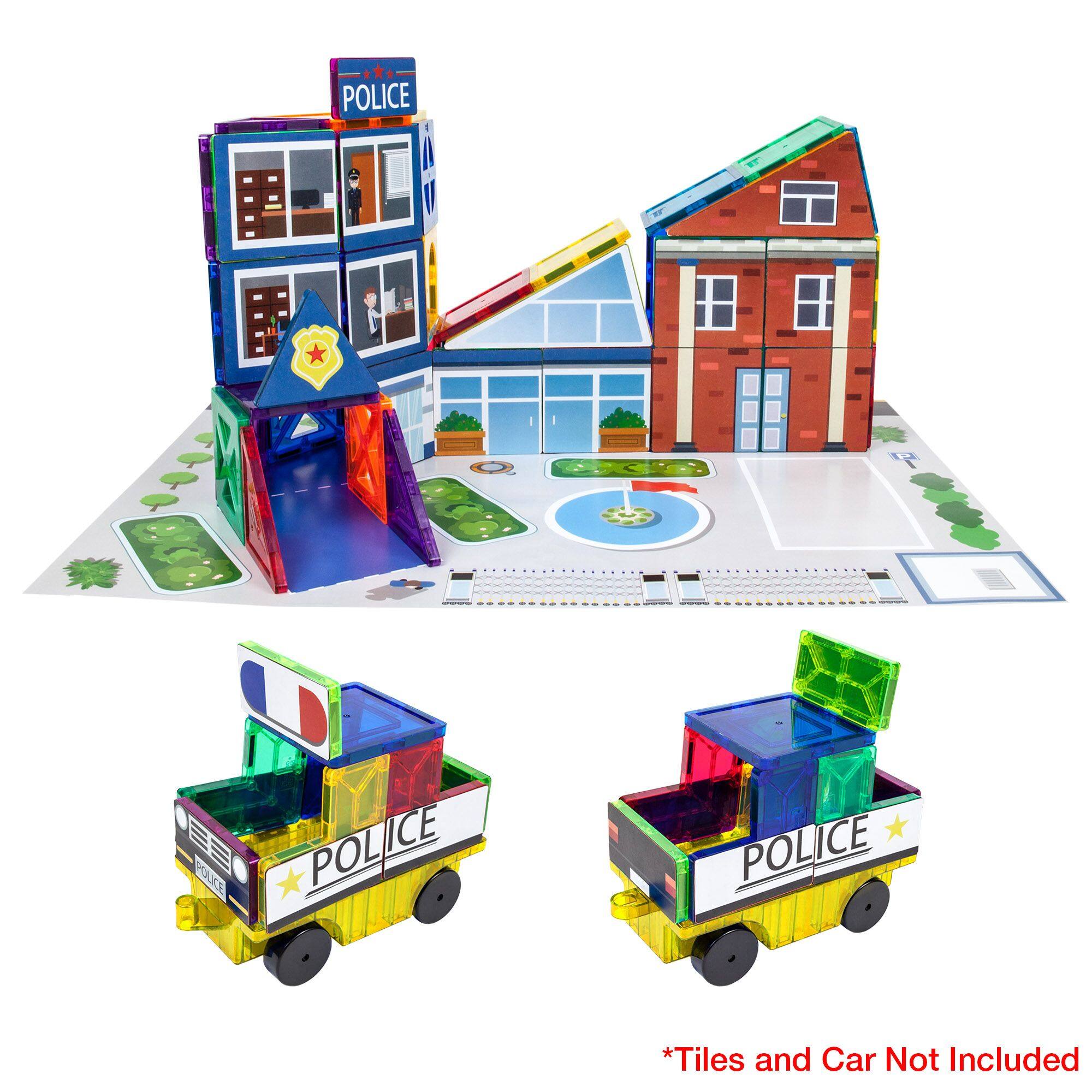 POLICE  
POLICE  
POLICE  
*Tiles and Car Not Included