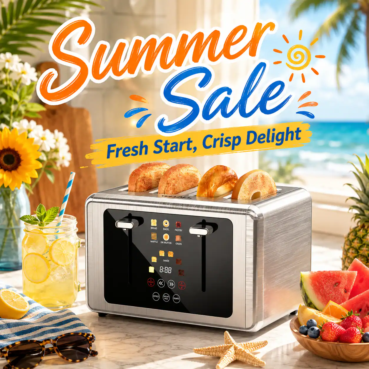 Summer Sale Start, Fresh Start, Crisp Delight