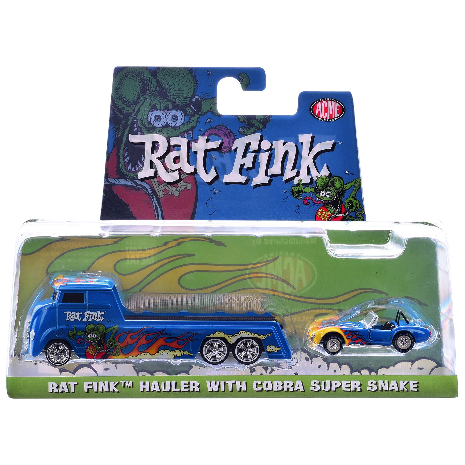 FRADING COMPANY Rat Pink RE  
BY: WARNING CODE Rat. Fink START  
RAT FINK HAULER WITH COBRA SUPER SNAKE