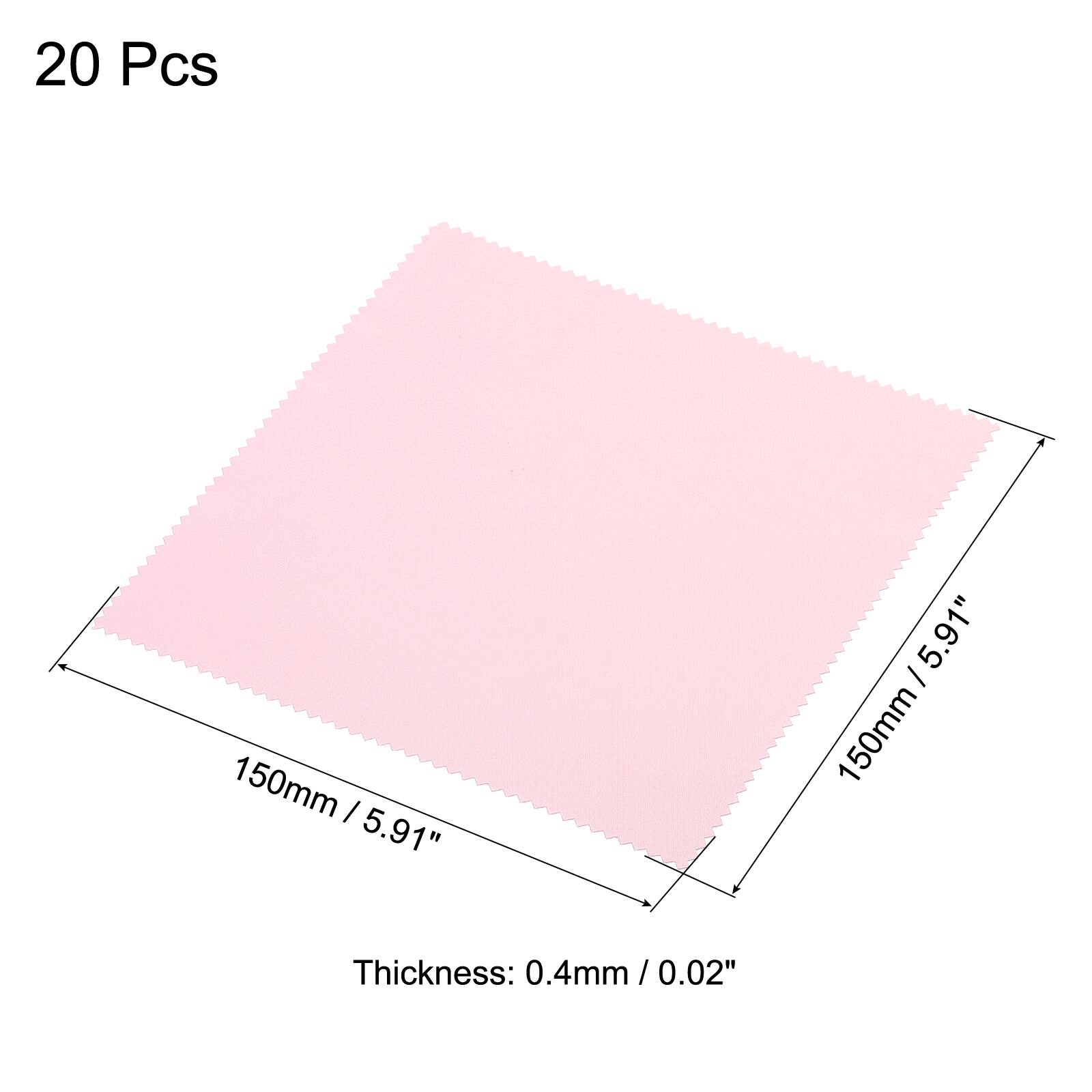 20 Pcs  
150mm / 5.91"  
Thickness: 0.4mm / 0.02"