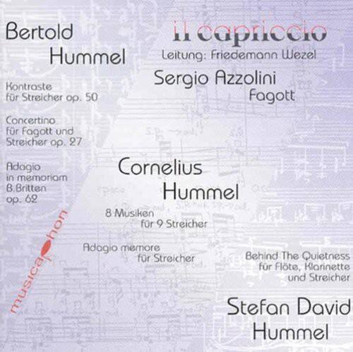 Hummel / Azzolini / Ensemble Il Capriccio / Wezel - Concertino for Bassoon & Strings   - COMPACT DISCS [CD]