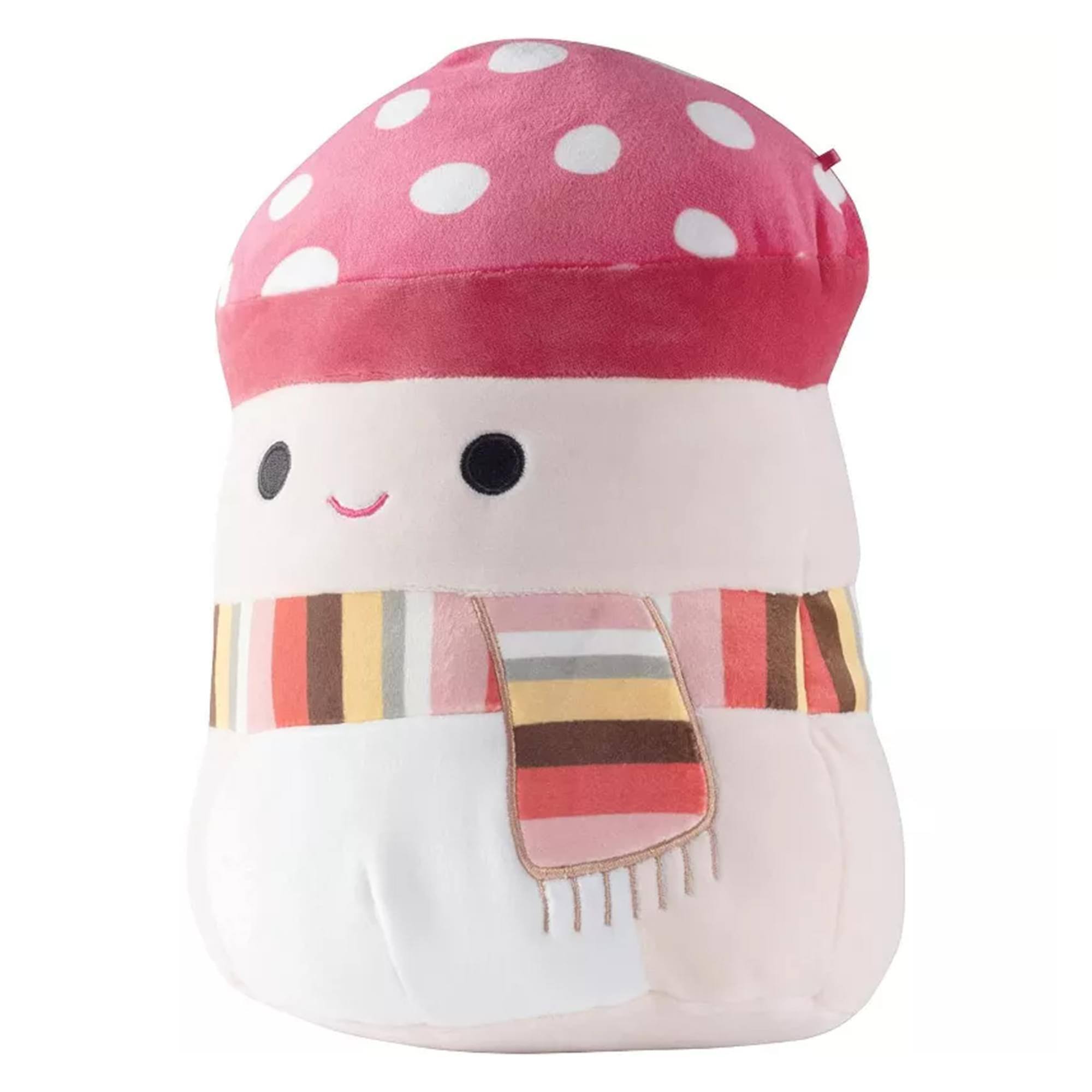Alt View 2. Kellytoy - Squishmallow 10-Inch Malcom The Mushroom Plush - Beige.