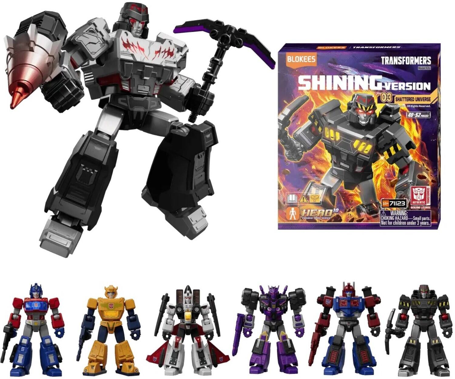 Blokees - Transformers - Shining Version - 03: Shattered Universe 6ct PDQ Display - COLLECTIBLES