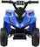 Back. Hyper - Kids ATV 6V Ride On - 2MPH Max Speed - Foot Accelerator - 40 min Run Time - Rugged Wheels - UL Approved & Certified - Blue.