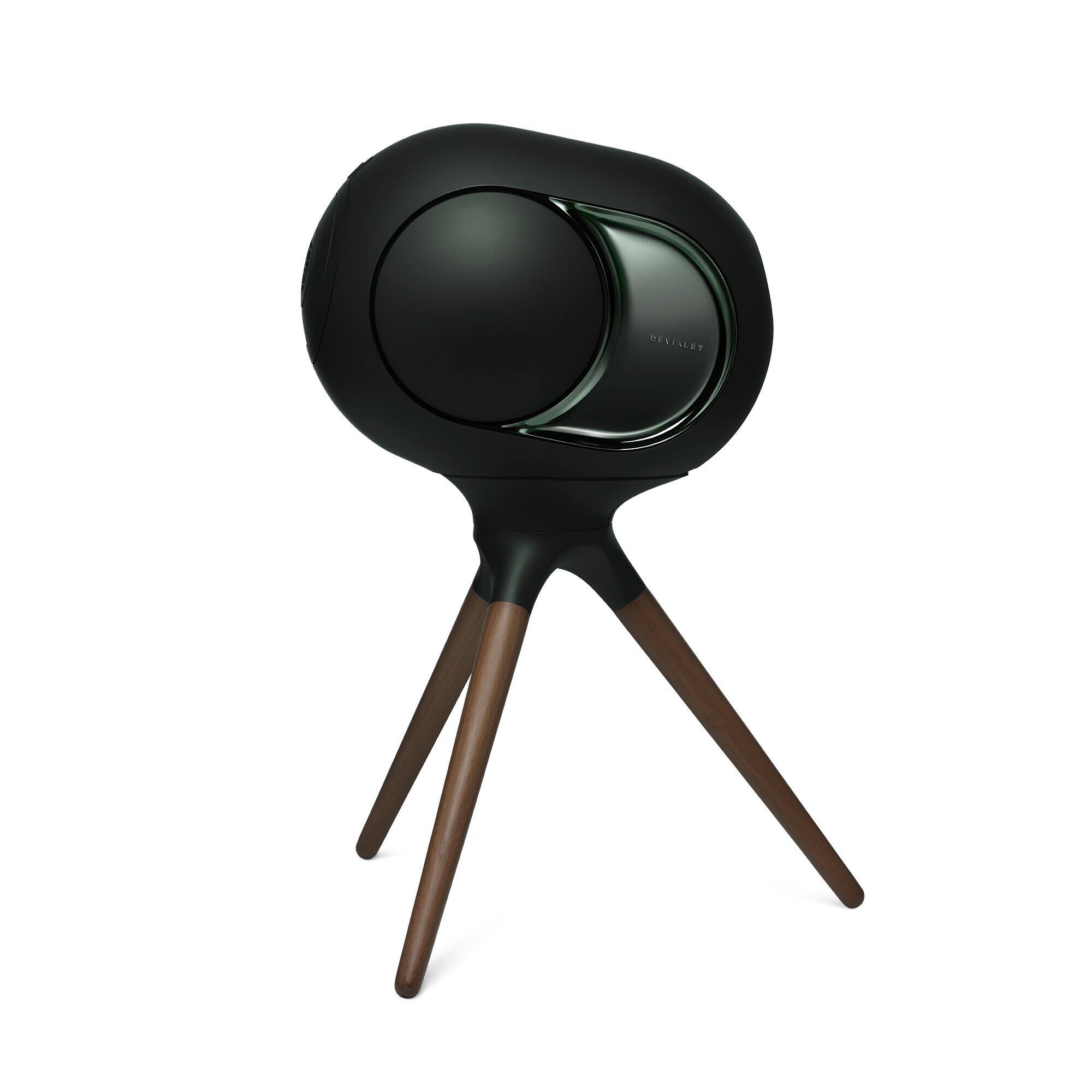 Left. Devialet - Treepod Stand for Phantom Ultimate 108 dB - Deep Forest.