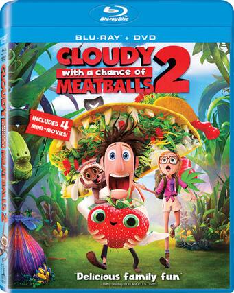 Front. Cloudy With a Chance of Meatballs 2 - BLU-RAY.