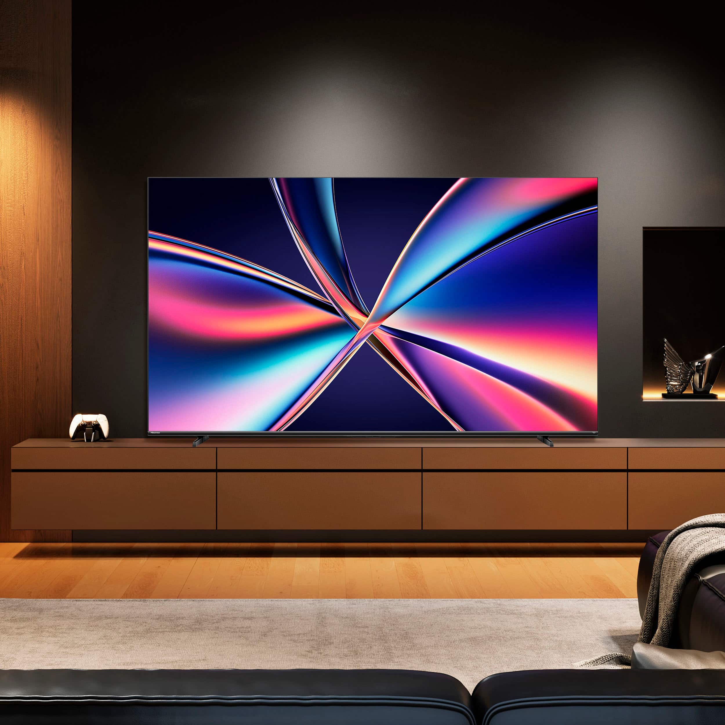 Alt View 11. Hisense - 98" Class QD5 Series QLED 4K UHD Smart Google TV (2025) - Black.