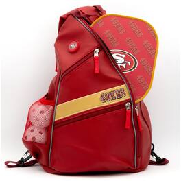 Team Golf - San Francisco 49ers Embroidered Team Pickleball Backpack - Multicolor