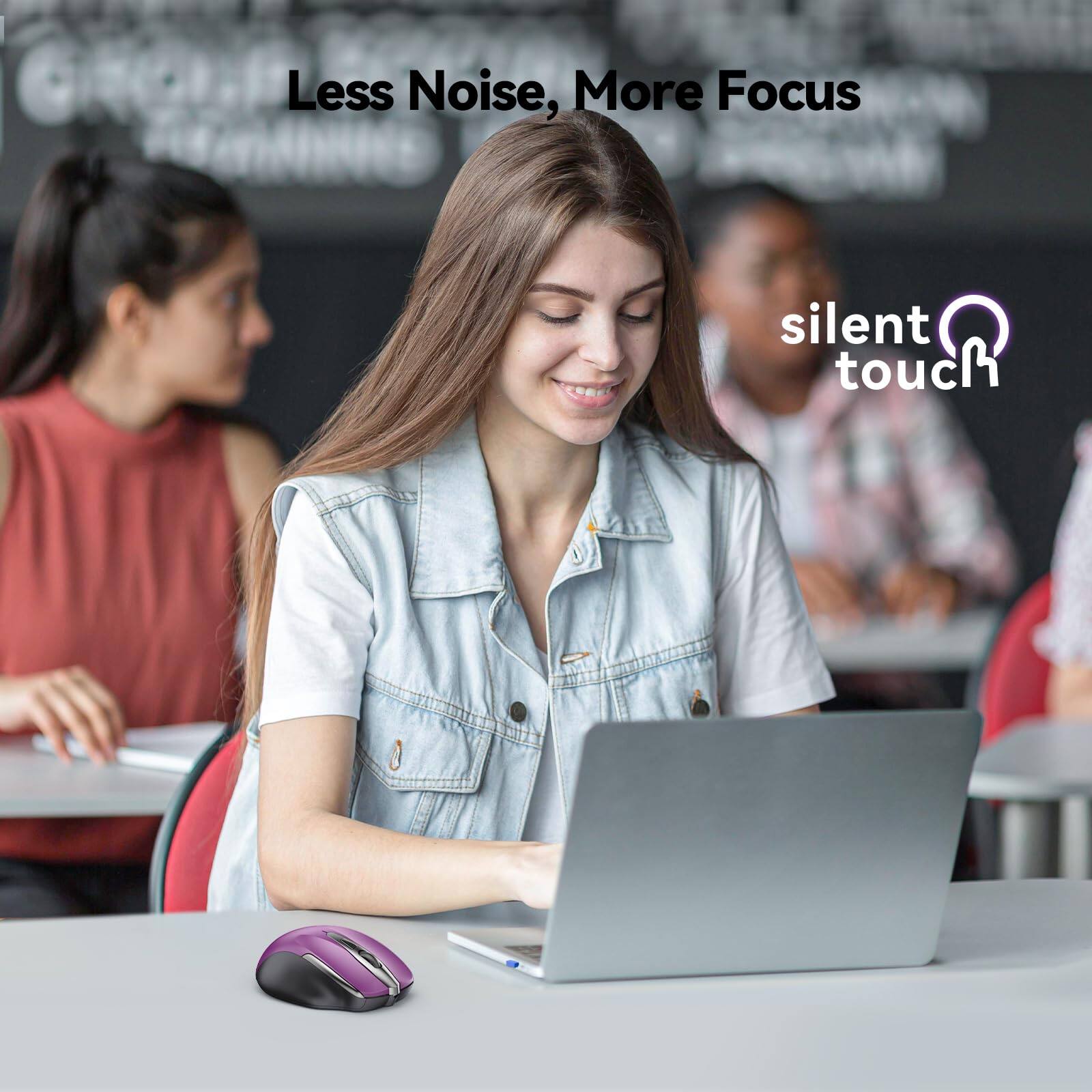 Less Noise, More Focus

silent touch