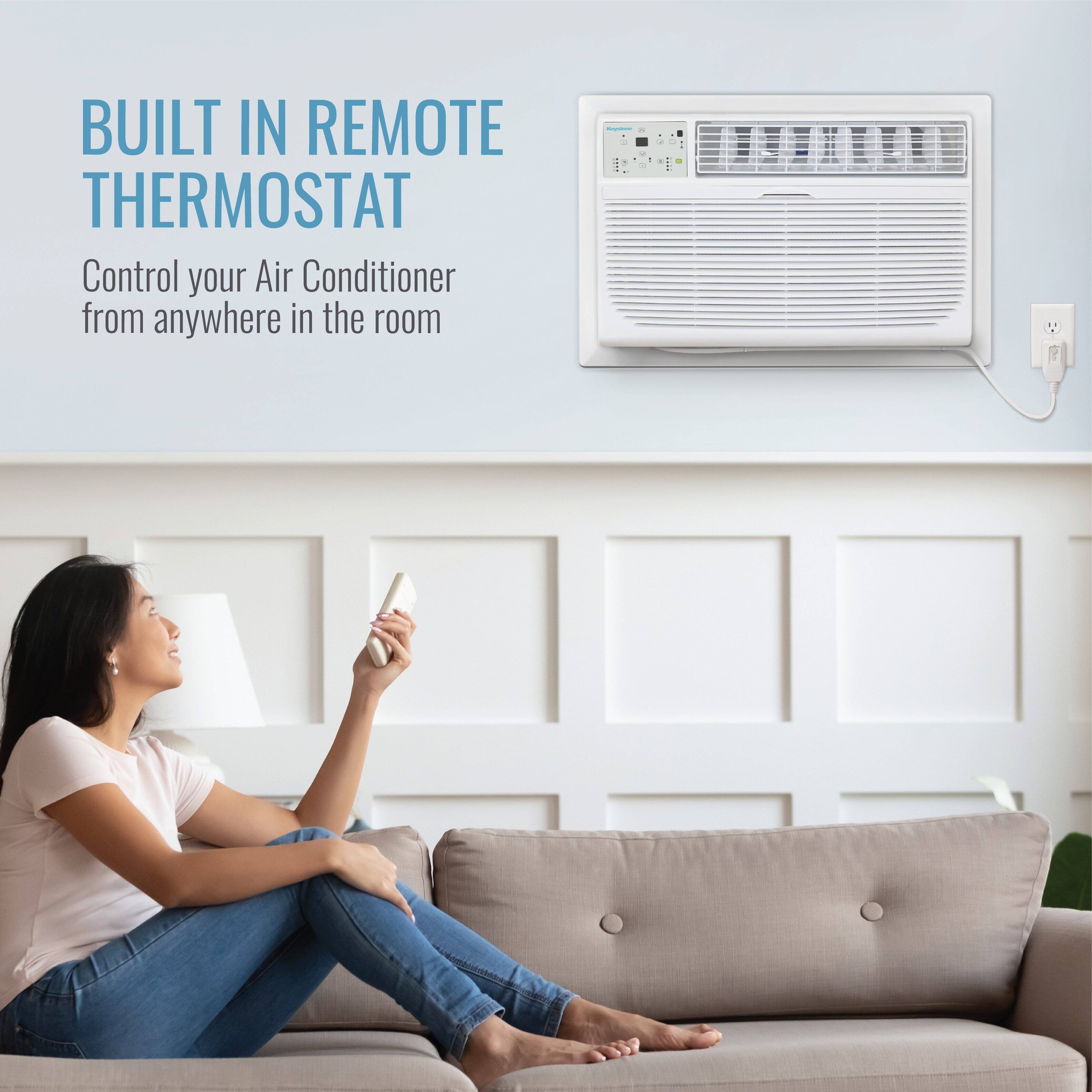 BUILT IN REMOTE THERMOSTAT  
Control your Air Conditioner from anywhere in the room