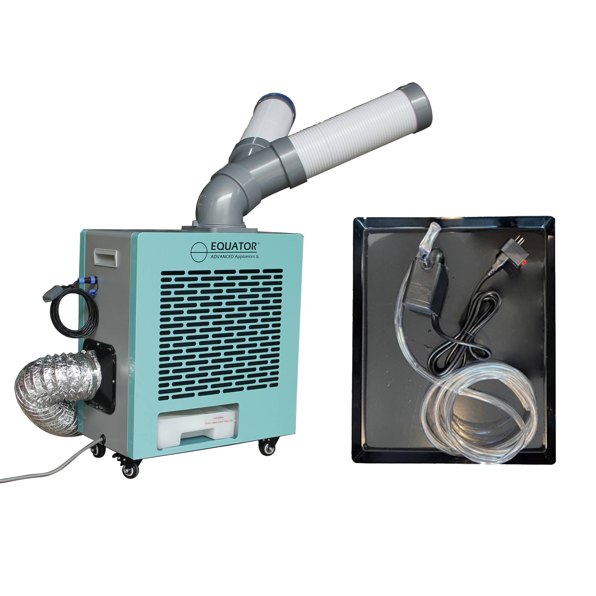 Equator 10,000 BTU OUTDOOR INDOOR AIR CONDITIONER HEATER 110V+Drip