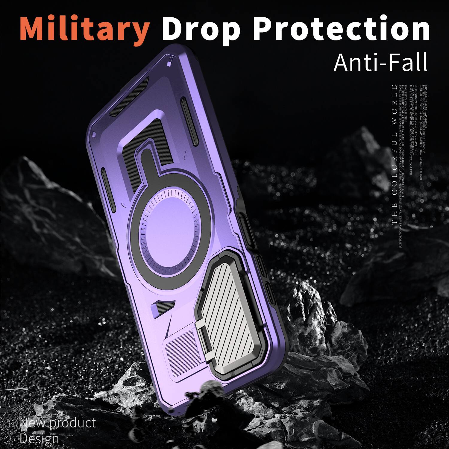 Military Drop Protection Anti-Fall

WORLD SERGER

INSPECT

CREATOS CHANGE WILLS

COLORFUL

TODAY FOR TODAY

JUST PUSH FOR THE TODAY

TAPHOLAMETIMI

SOCHE PLACE

New product Design