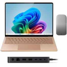 Microsoft - Surface Laptop Copilot+ PC + Arc Mouse + Surface Thunderbolt 4 Dock - Dune