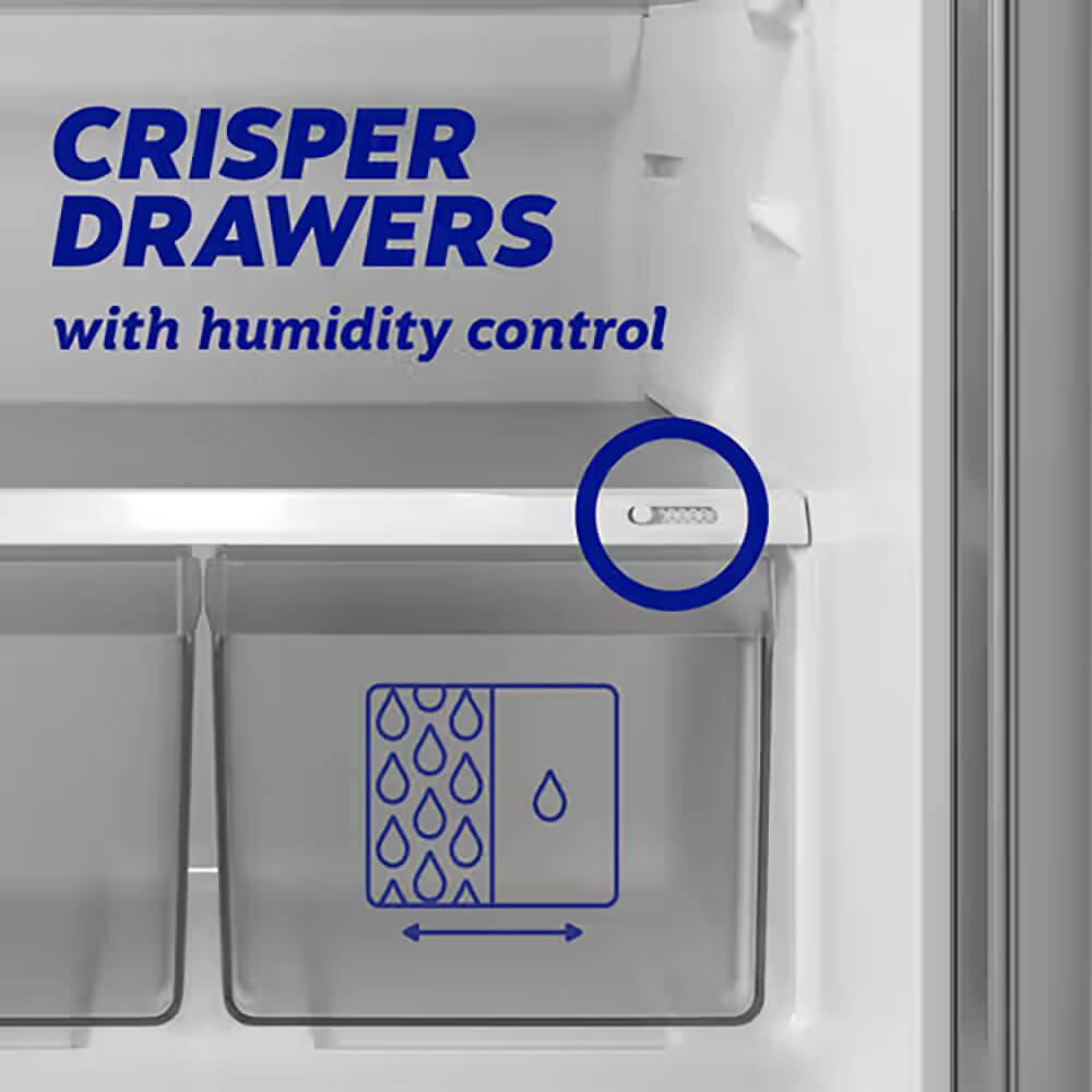 CRISPER DRAWERS with humidity control