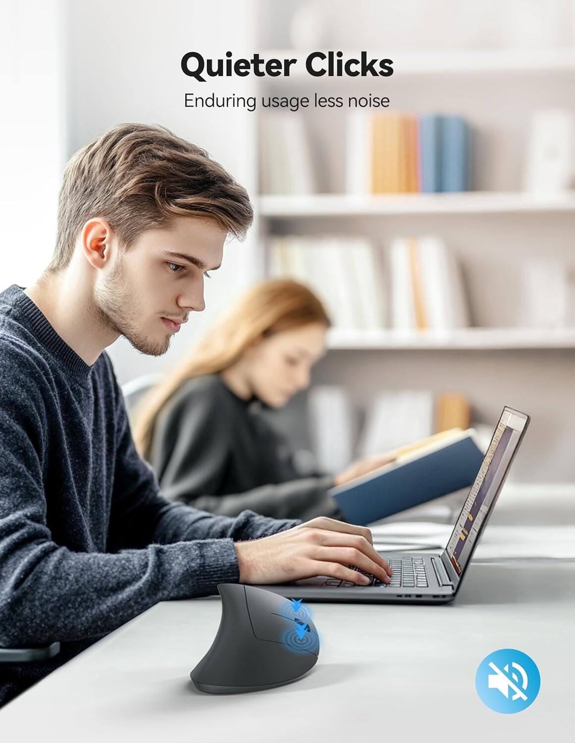 Quieter Clicks  
Enduring usage less noise