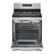 Angle. Whirlpool - 5.0 Cu. Ft. Freestanding Gas Range with Self-Cleaning and SpeedHeat Burner - Fingerprint Resistant Stainless Steel.