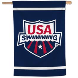 WinCraft - USA Swimming 28'' x 40'' Vertical Flag - Navy