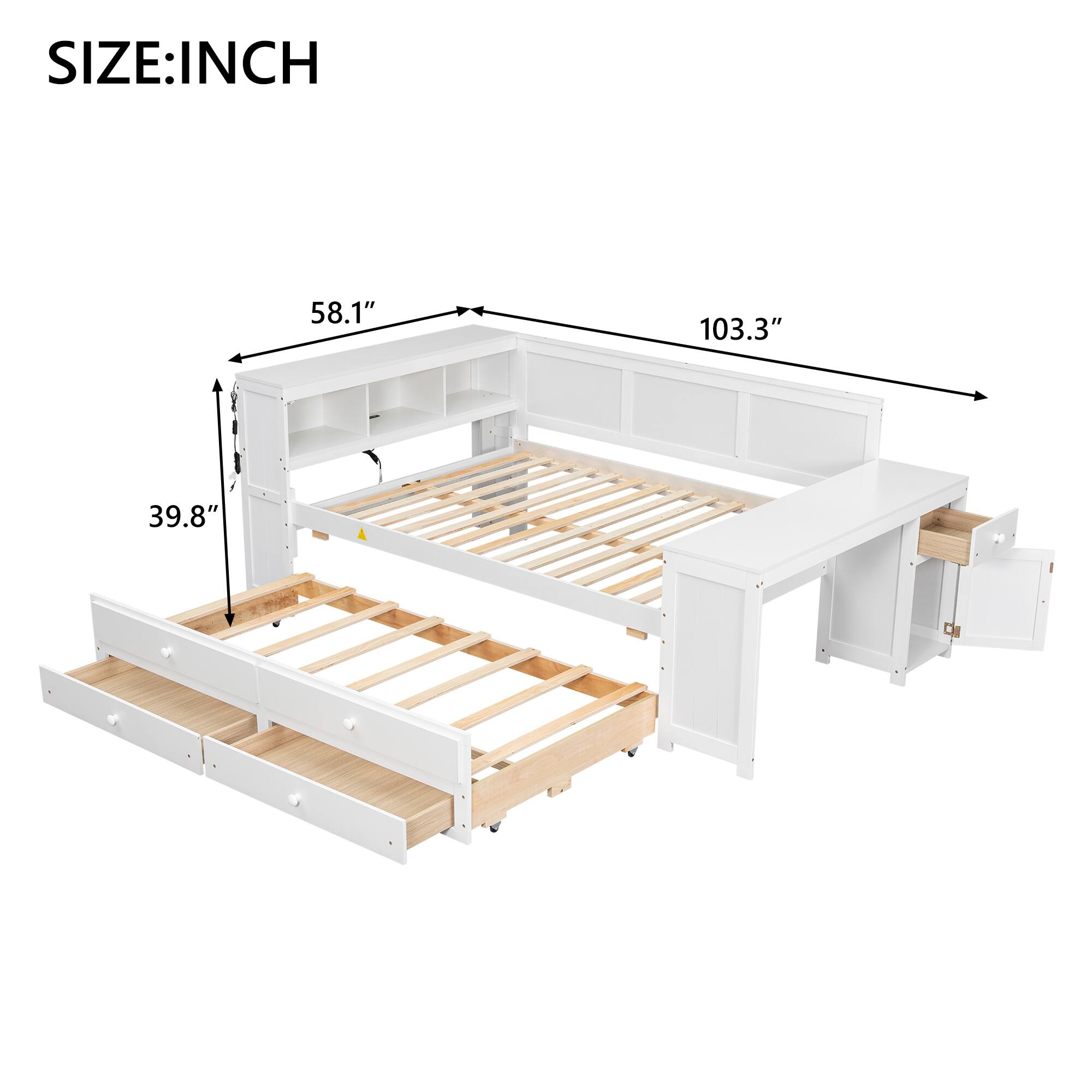 SIZE: INCH  
58.1" 103.3" 39.8"