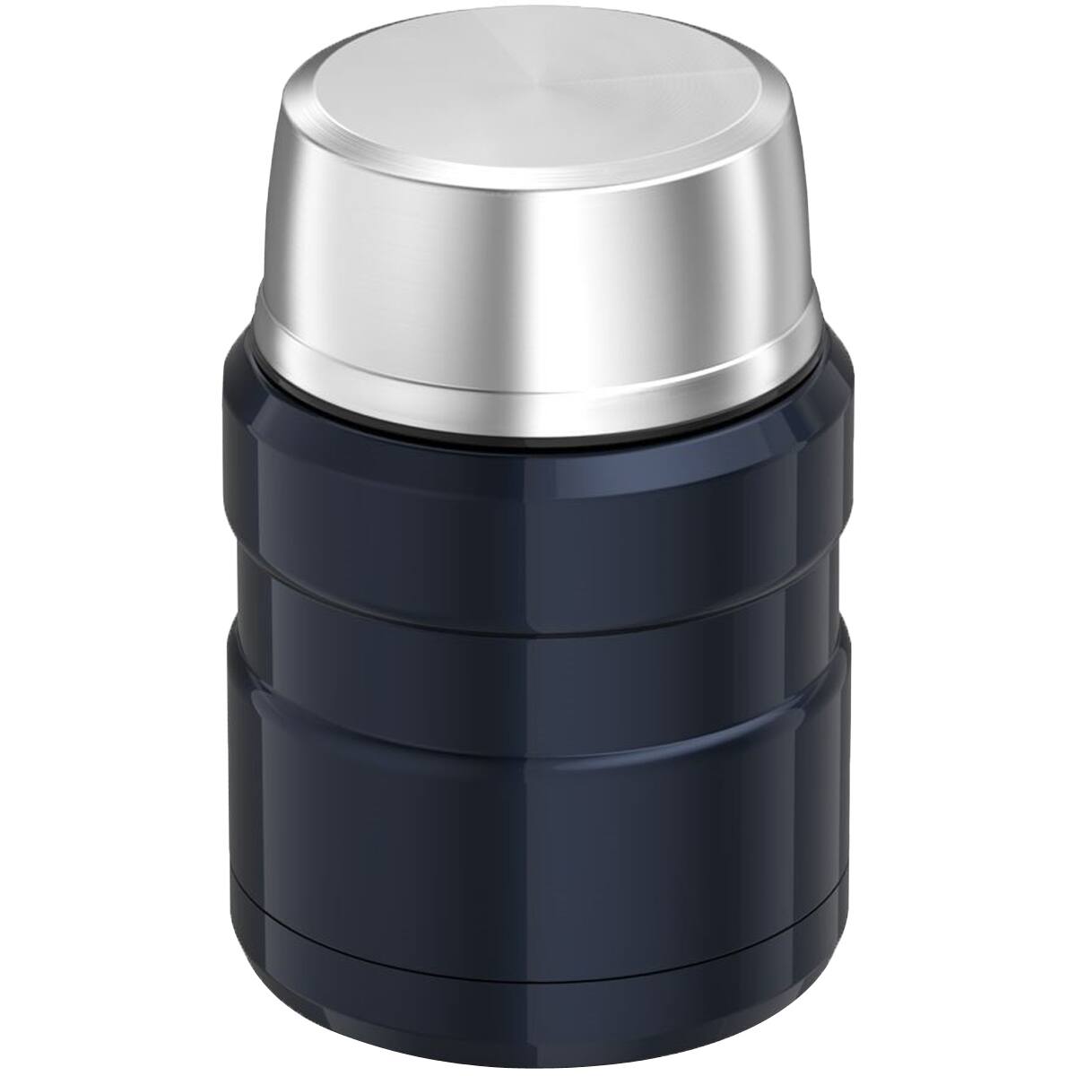 Alt View 1. Thermos - Thermos 16 oz. Stainless King Vacuum Insulated Food Jar - Matte Midnight Blue - Blue.