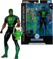 McFarlane Toys - DC Multiverse 7" Green Lantern (Simon Baz) Figure - McFarlane Collector Edition #26 - Front_Zoom