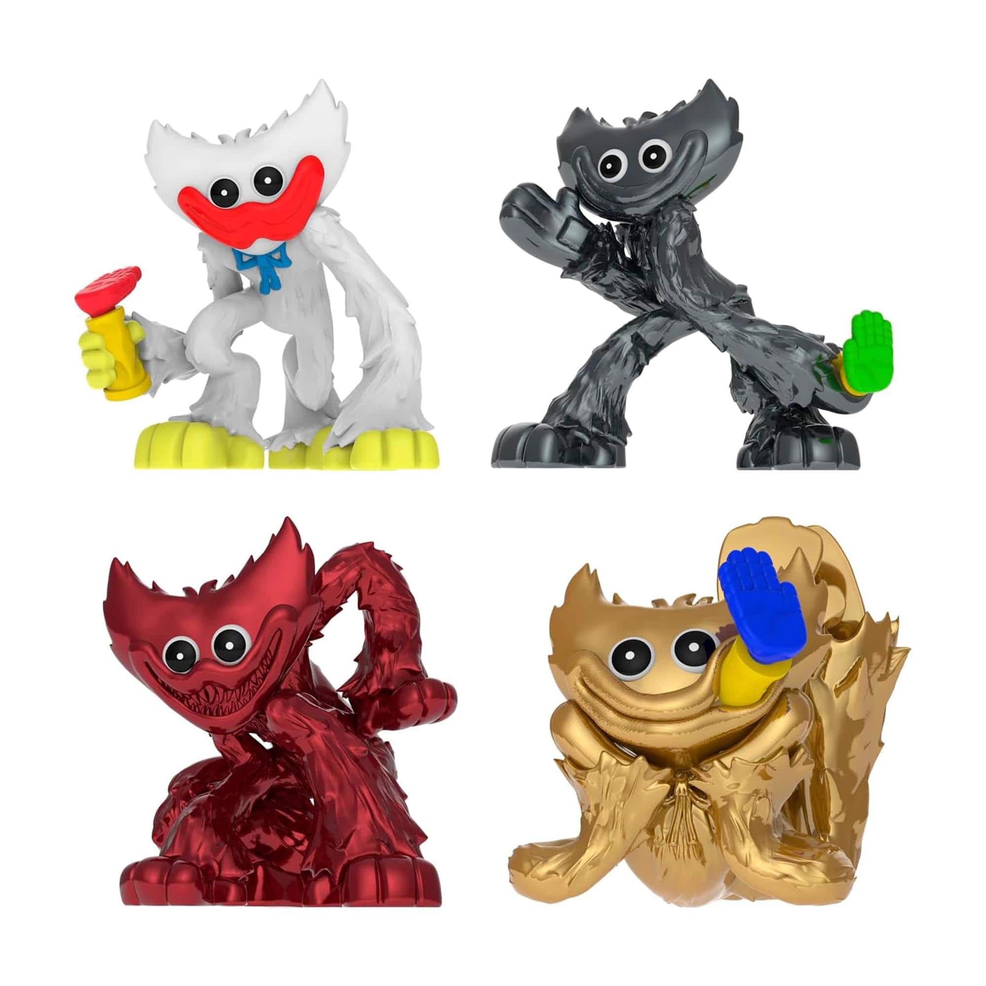 PhatMojo Poppy Playtime Series 2 Collectible Minifigure 4 Pack Red
