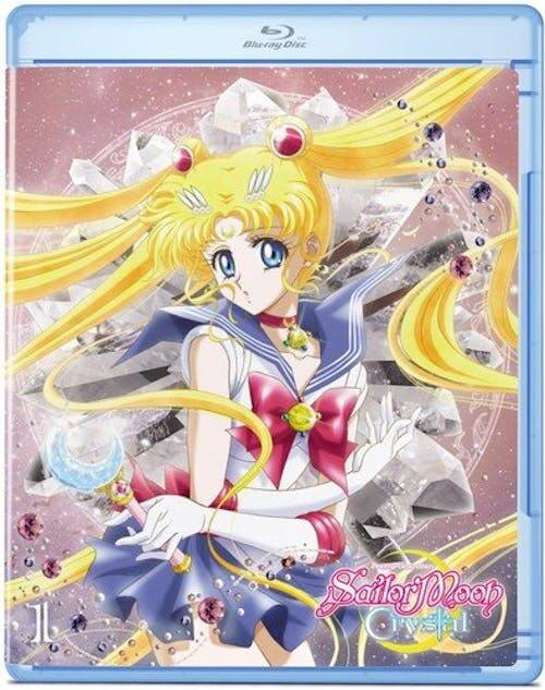Front. Sailor Moon Crystal Set 1 Standard (Blu-ray + DVD) [Blu-ray].