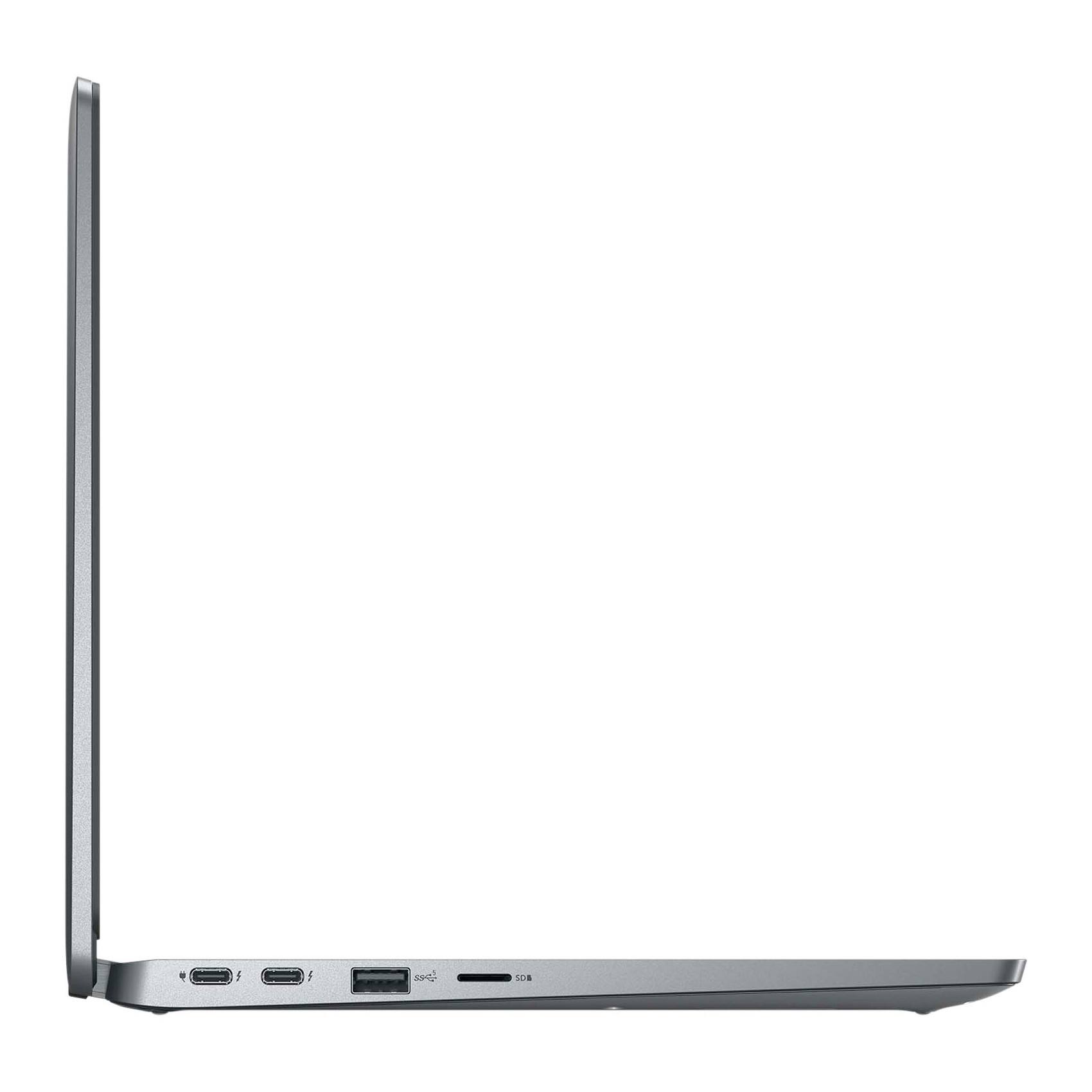 Back. Dell - Dell Latitude 5330 Core i5-1245U 1.6GHz, 16GB, 256GB SSD, 13.3" FHD Touch, Windows 11 Pro (Refurbished) - Silver.