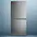 Alt View 22. Midea - 20 cu. ft. 50/50 Flex™ 3-in-1 Garage Ready Frost Free Convertible Freezer with Energy Star Certification - Stainless Steel.