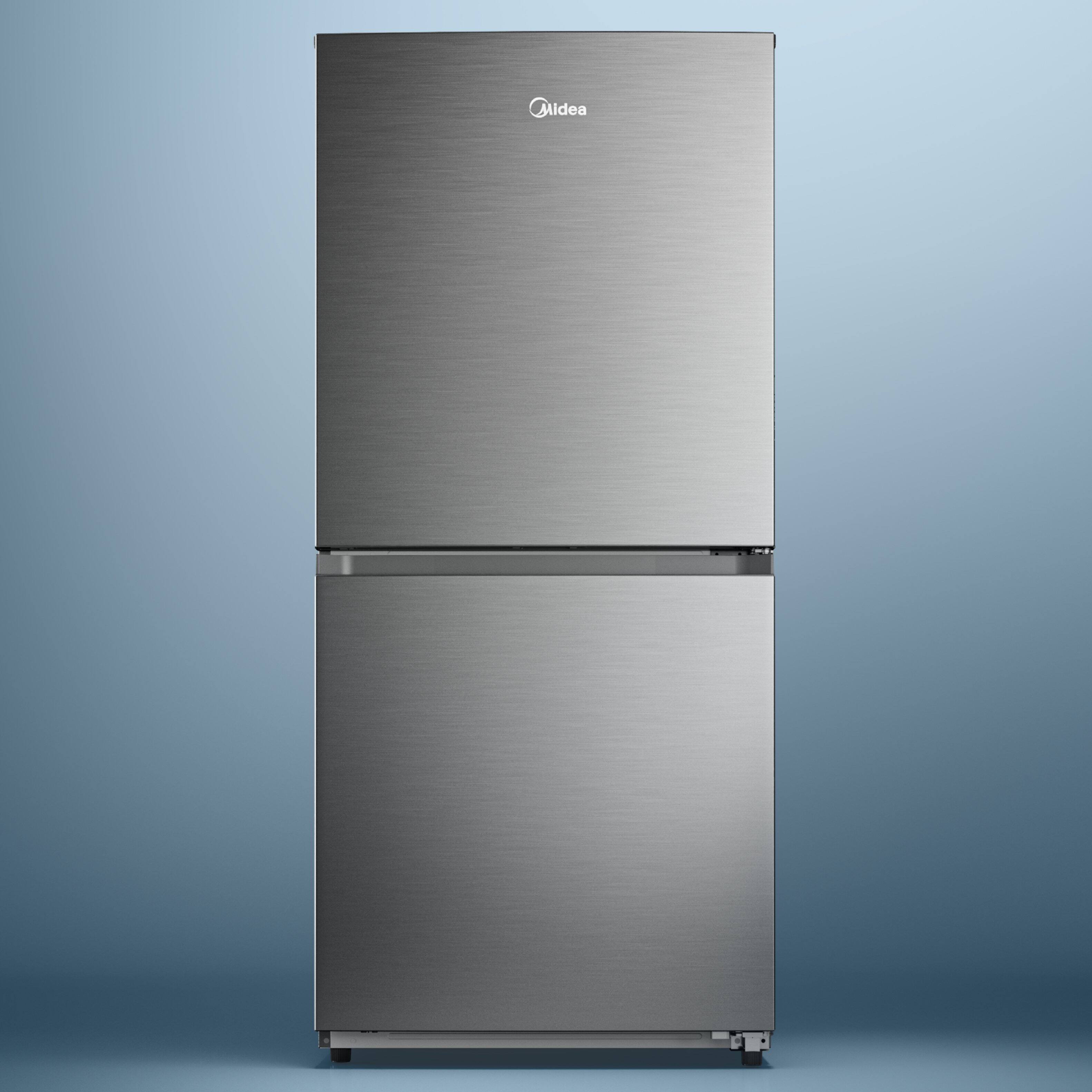 Alt View 24. Midea - 20 cu. ft. 50/50 Flex™ 3-in-1 Garage Ready Frost Free Convertible Freezer with Energy Star Certification - Stainless Steel.
