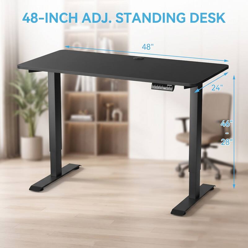 48-INCH ADJ. STANDING DESK

48" 24" 46" - 28"