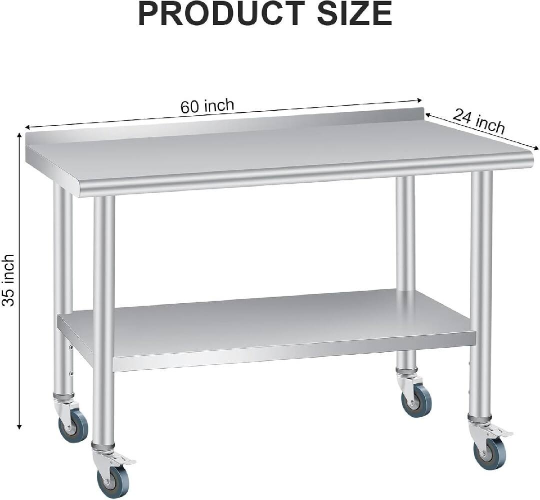 PRODUCT SIZE  
60 inch x 24 inch x 35 inch