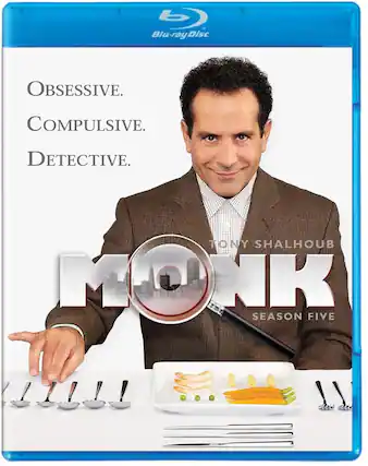 Front. Monk: Season Five - BLU-RAY.
