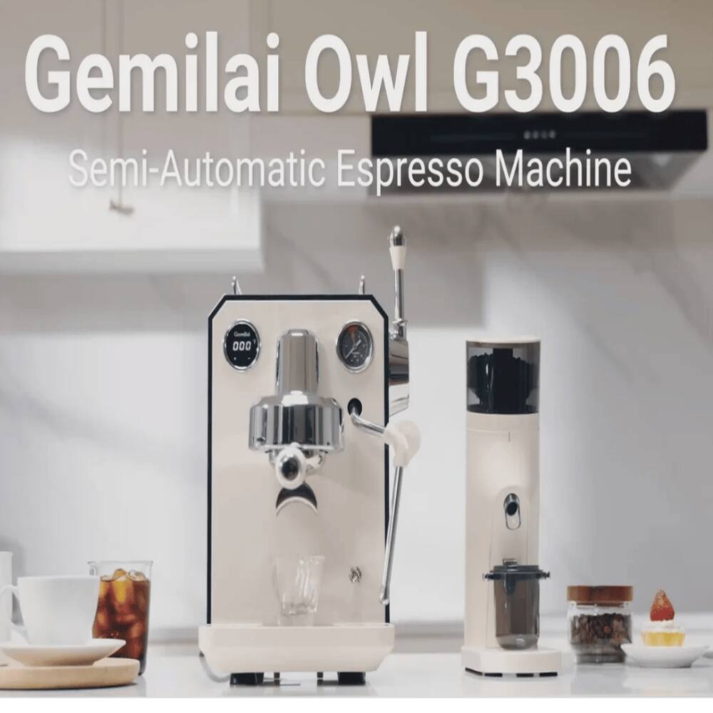 Gemilai Owl G3006 Semi-Automatic Espresso Machine