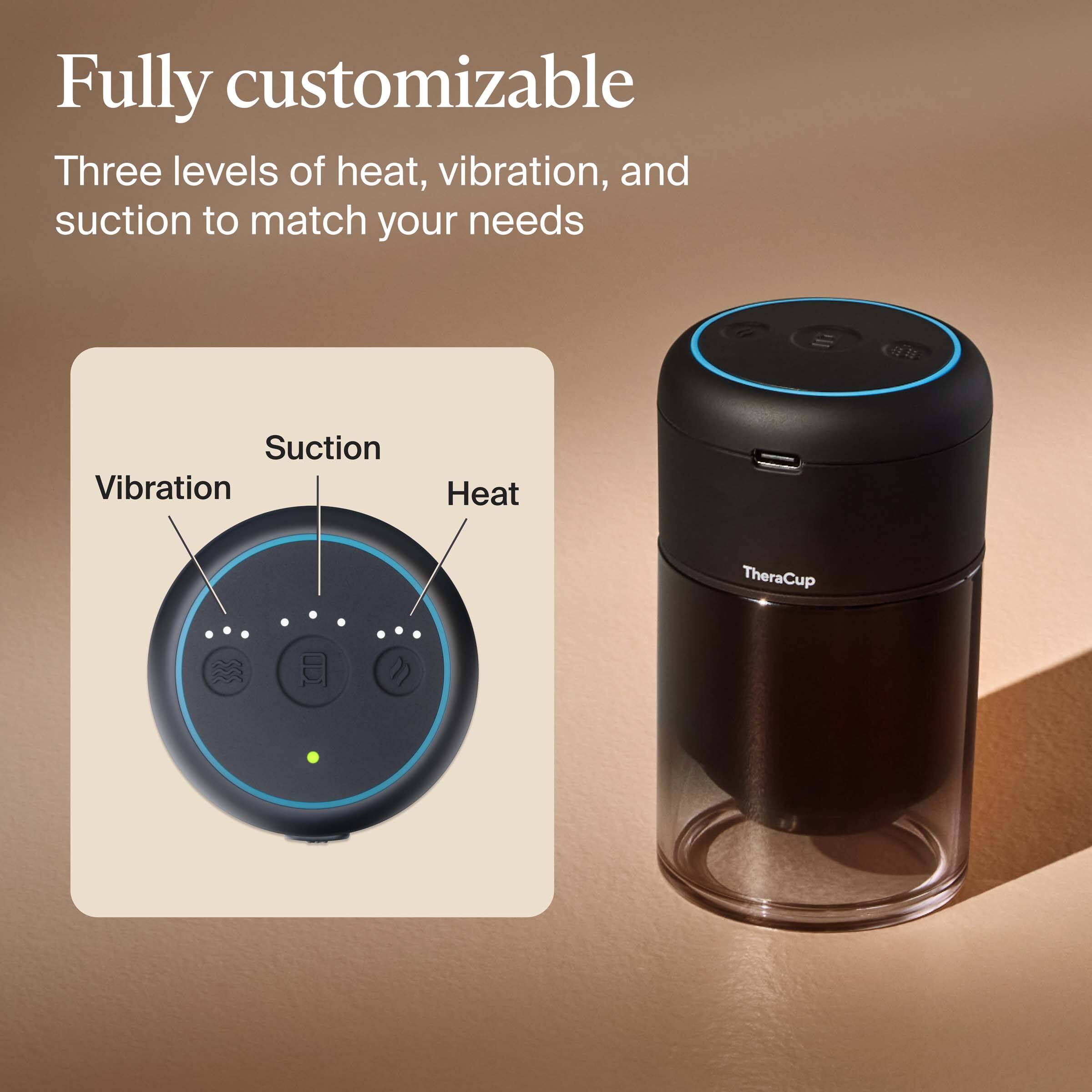 Alt View 15. Therabody - Therabody - TheraCup - Easy-To-Use Cupping With Heat And Vibration For Targeted Pain Relief - Black - Black.