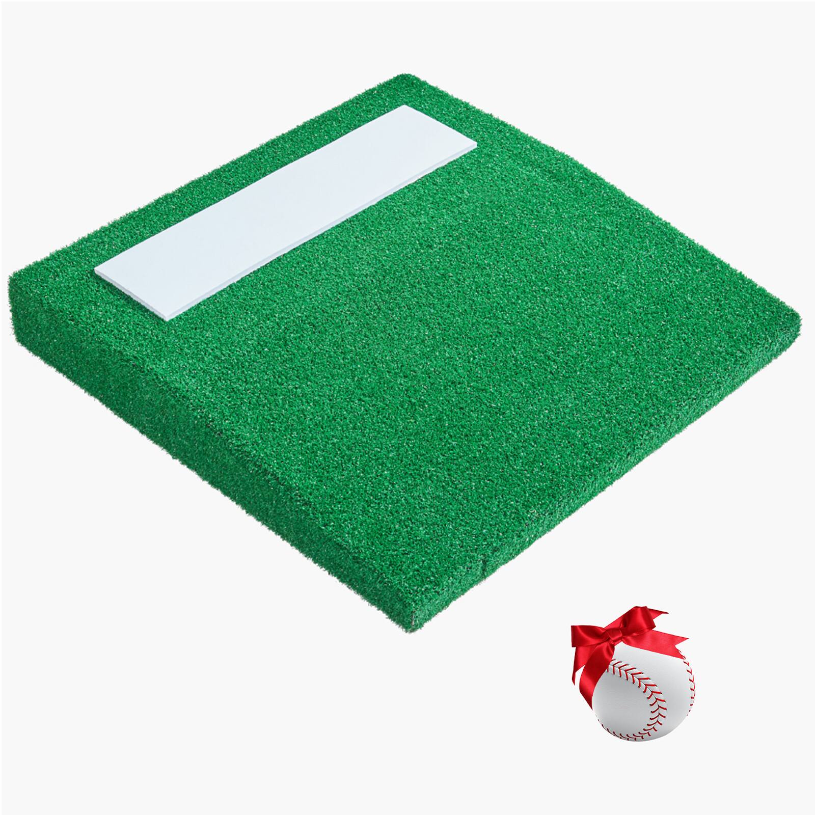 VEVOR - Pitching Mound, Portable Baseball Pitcher's Mound, 31 in Indoor Outdoor Pitching Practice and Training Equipment - Green