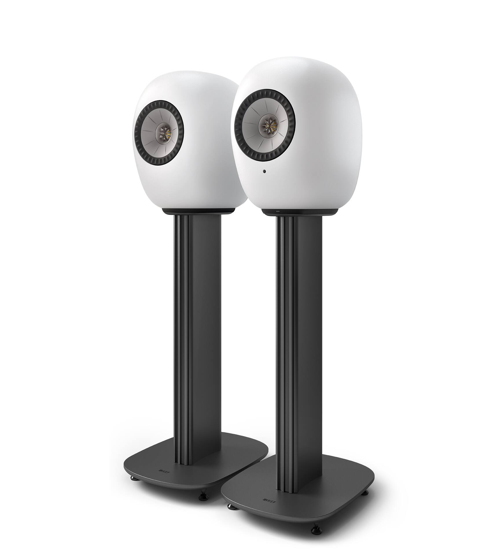 Angle. KEF - KEF LS LUXE STANDS Grey - Grey.