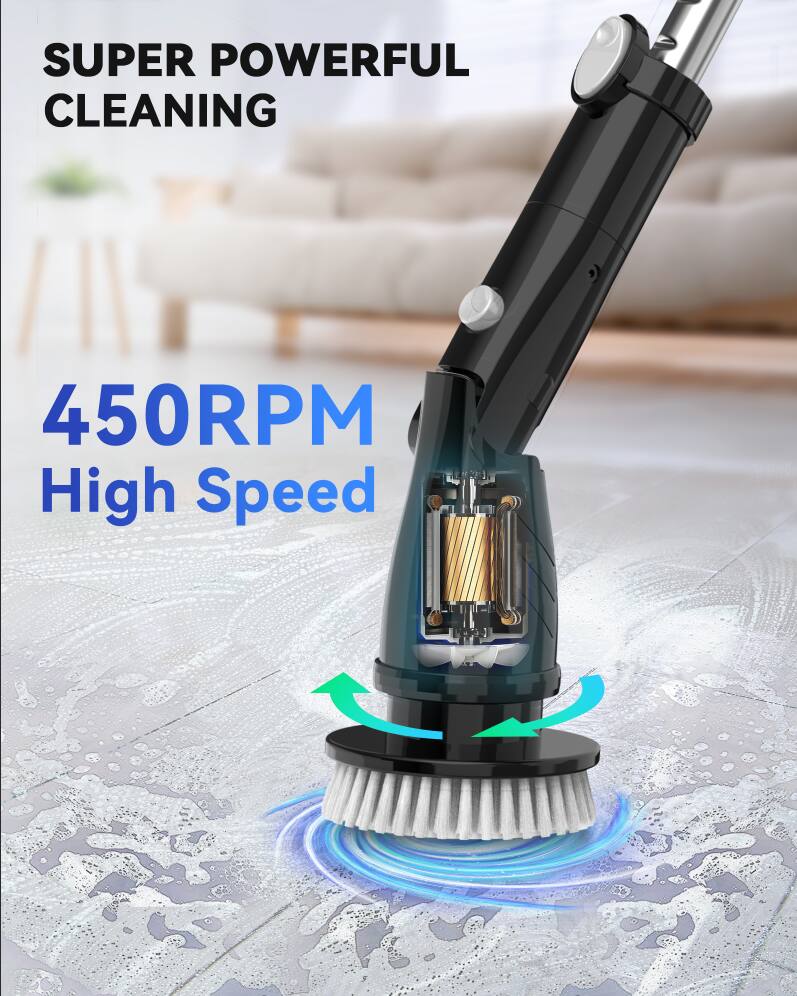 SUPER POWERFUL CLEANING  
450RPM High Speed