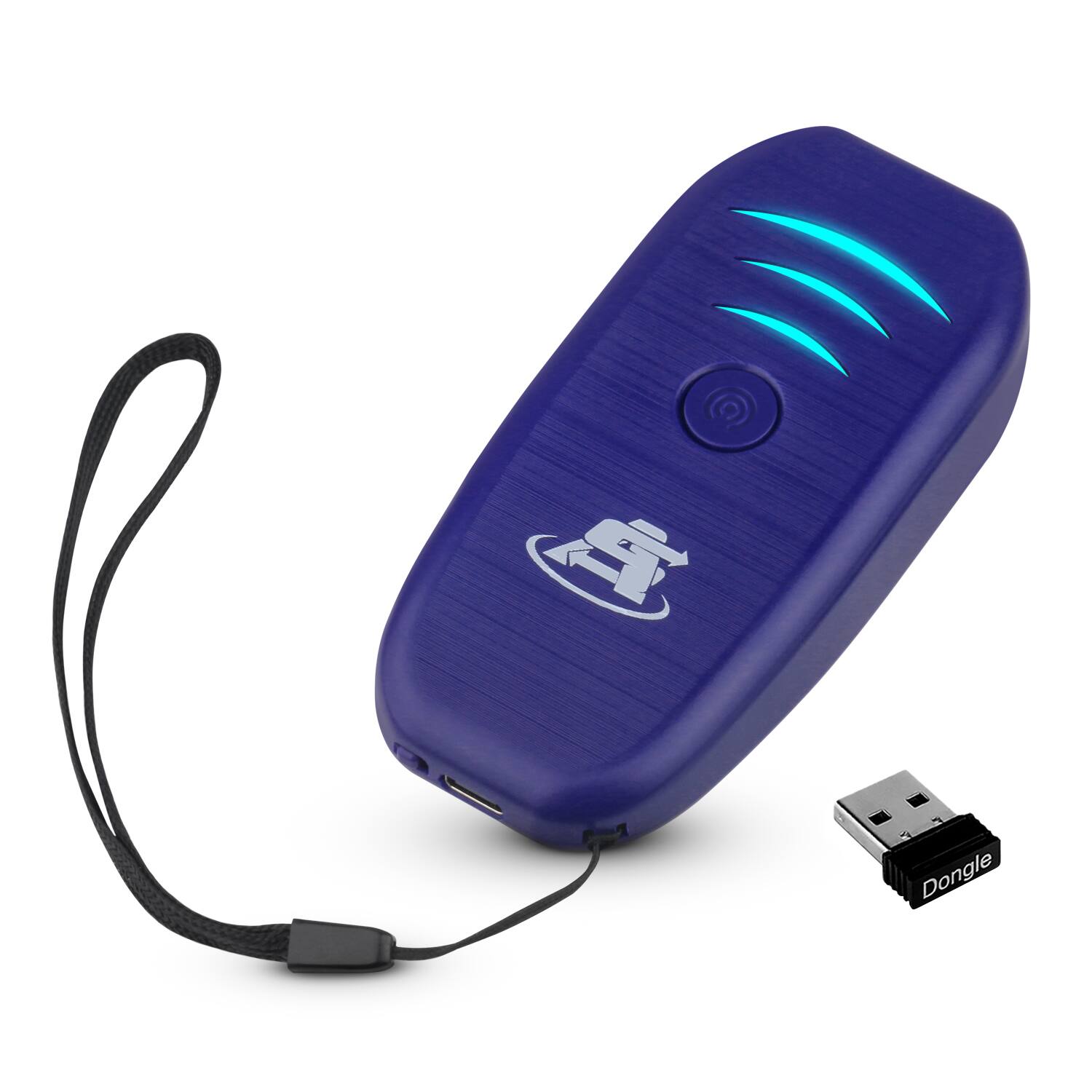 Alt View 1. ScanAvenger - ScanAvenger SA1000 1D Wireless Barcode Scanner - Bluetooth, Wi-Fi, USB, Rechargeable Handheld - Blue.