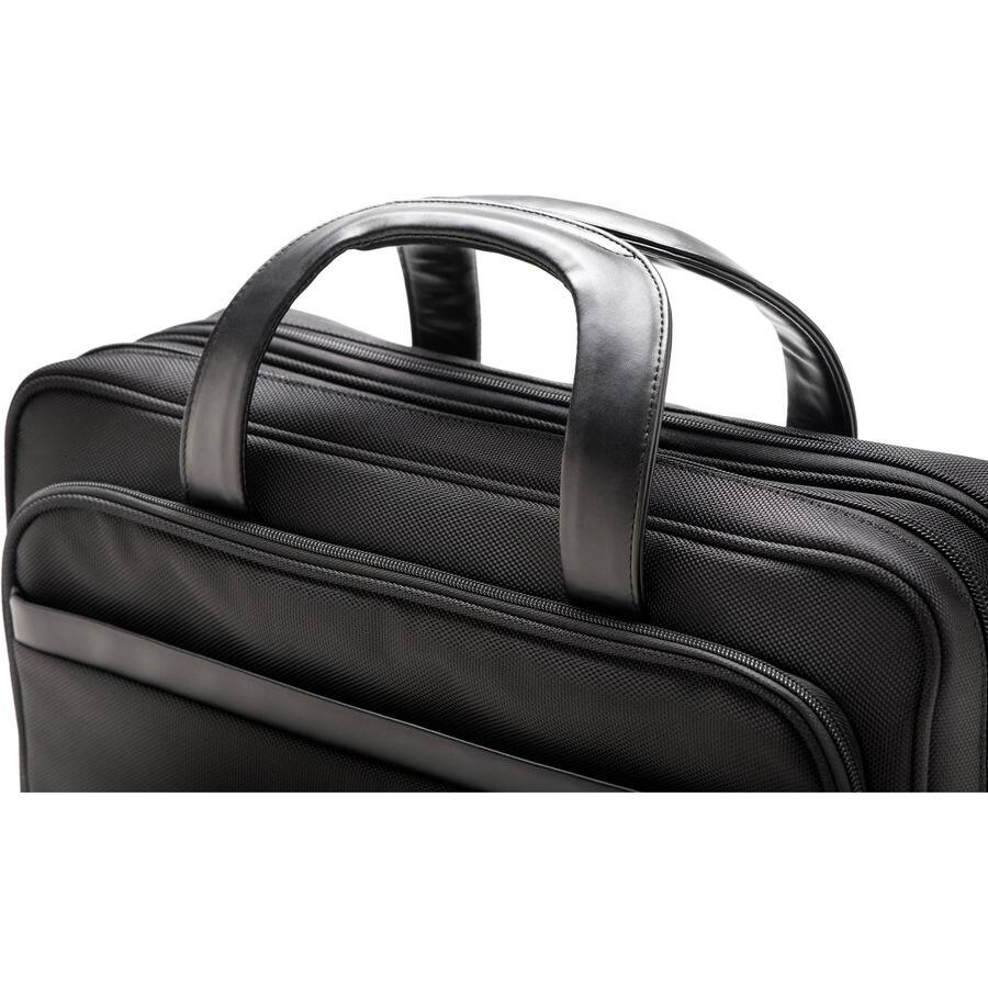 Alt View 7. Kensington - Kensington Contour 2.0 Carrying Case (Briefcase) for 15.6" Notebook - Drop Resistant, Puncture Resistant, Water - Black.
