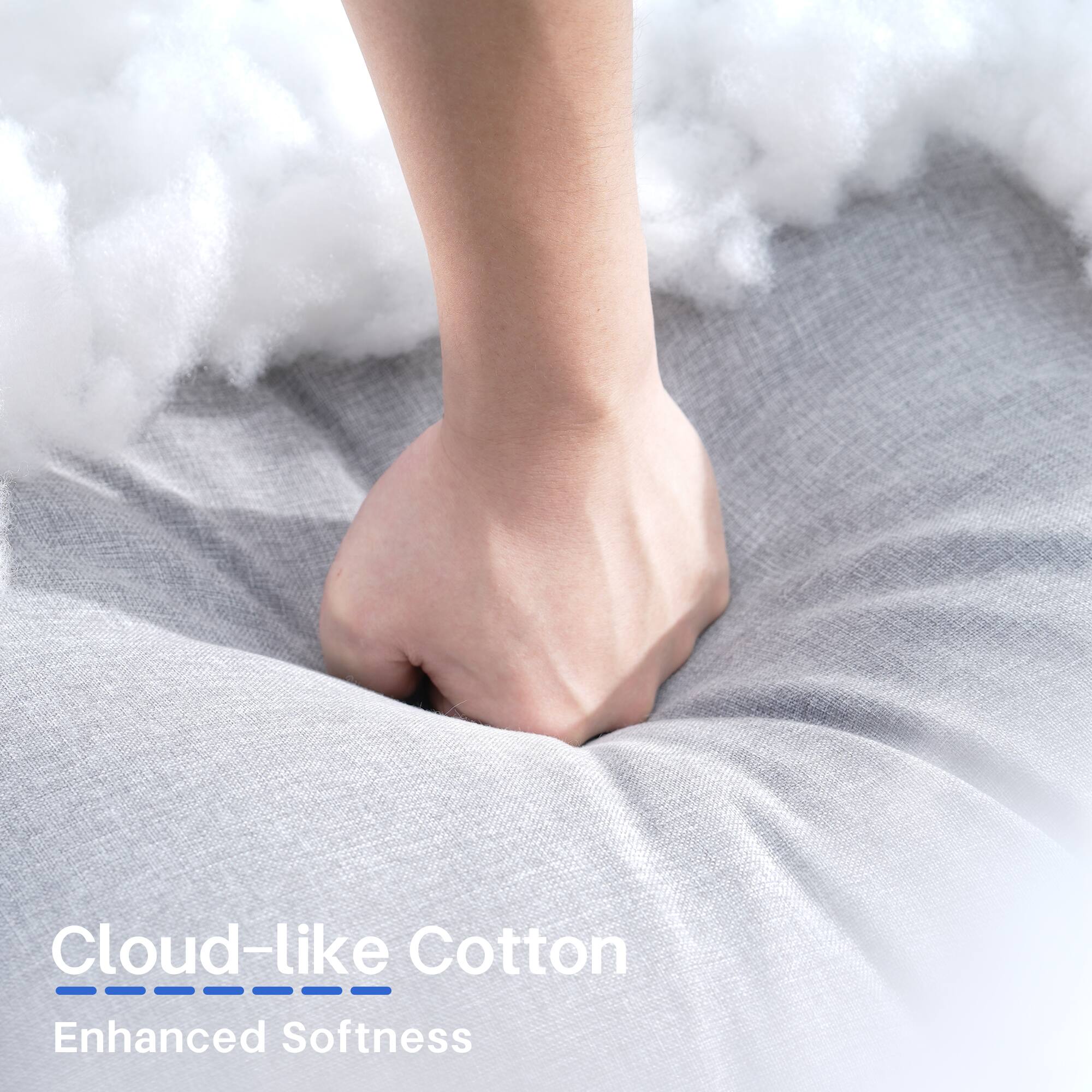 Cloud-like Cotton  
Enhanced Softness