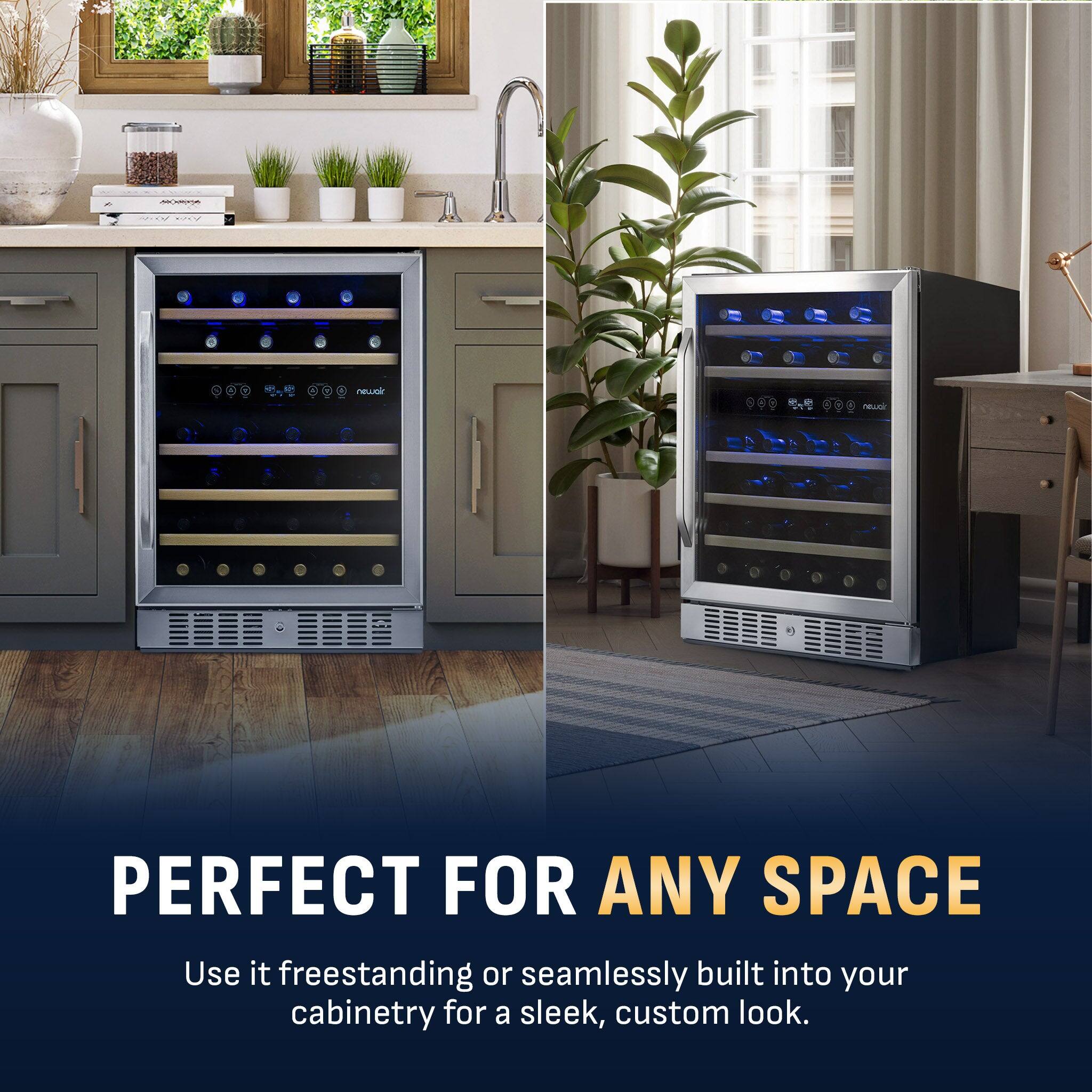 PERFECT FOR ANY SPACE  
Use it freestanding or seamlessly built into your cabinetry for a sleek, custom look.