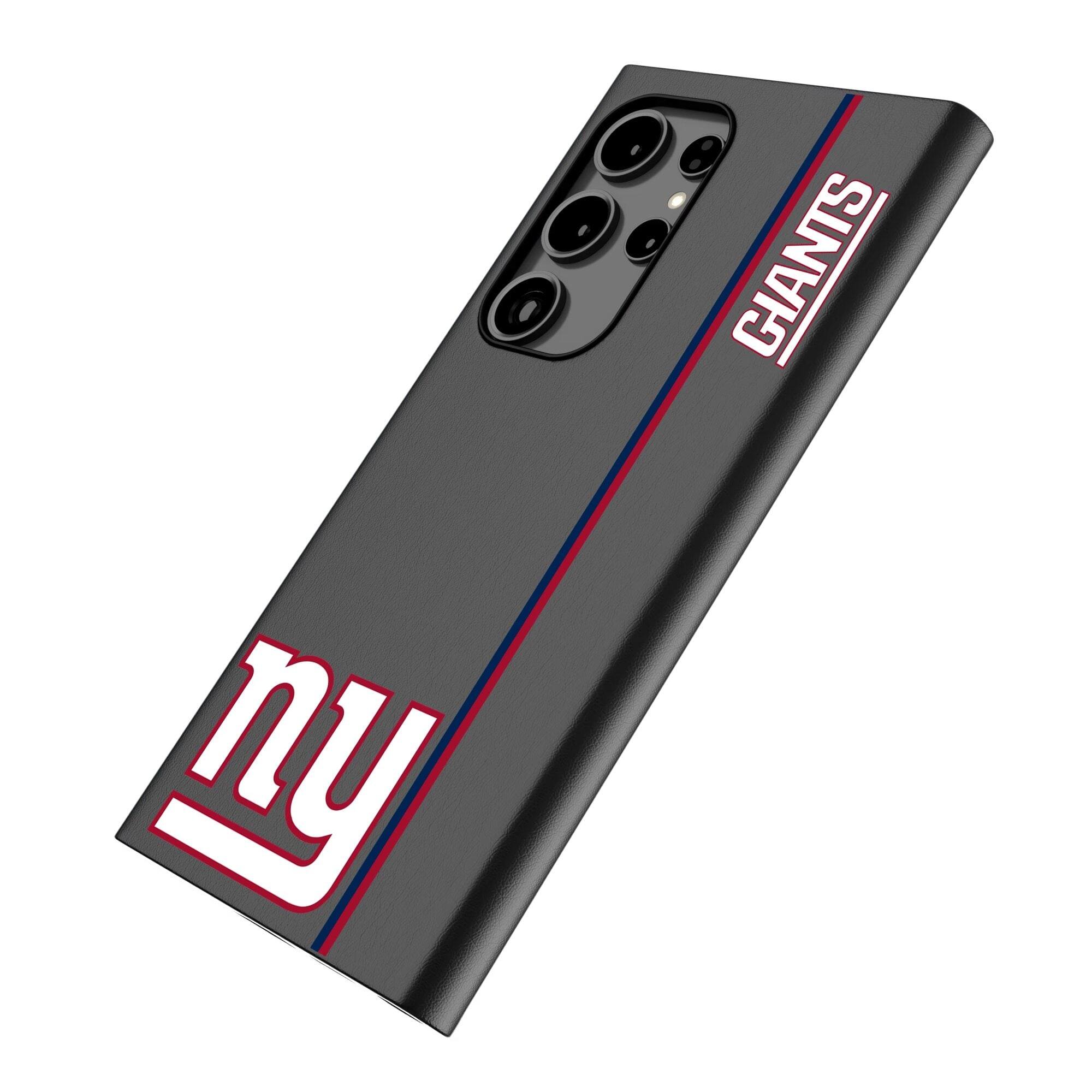 Alt View 1. Keyscaper - New York Giants Galaxy Magnetic Bump Case - S25 Ultra - Black.