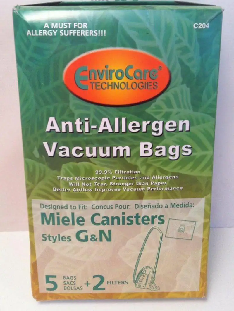 EnviroCare - Vacuum Bags for Vacuum Part #C204 40 Pack