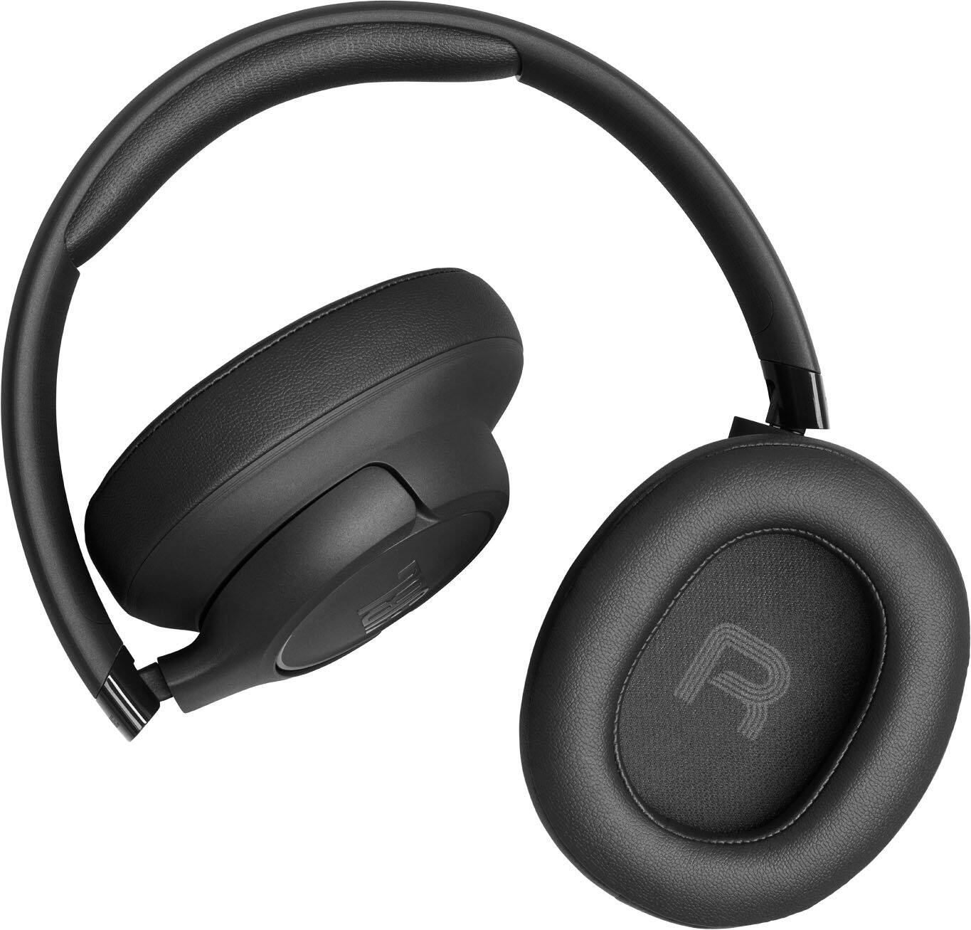 Alt View 7. JBL - Tune 730BT - Wireless Bluetooth over-the-ear headphones - 2026 - Black.